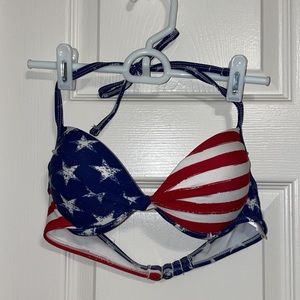 Patriotic Bikini Top